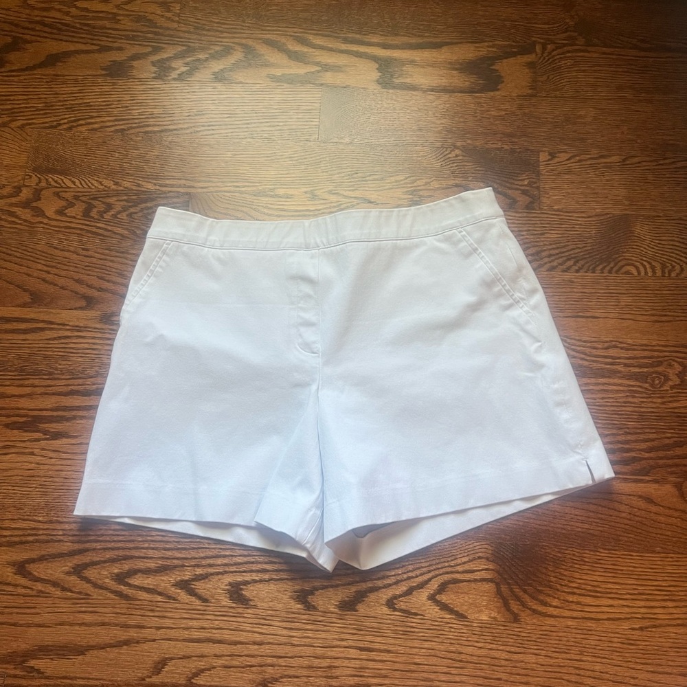 SPANX White Bermuda Shorts